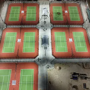 Monahan Tennis courts project